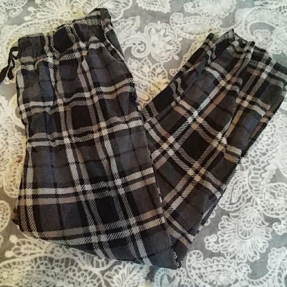 soft plaid pants